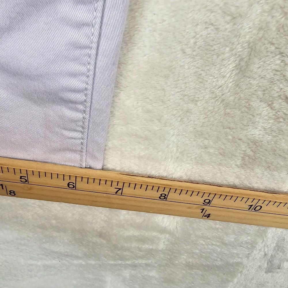 Calvin Klein Jeans Women's Size 8 Light Gray Skinny Crop Mid Rise Stretch Pocket - Picture 14 of 15
